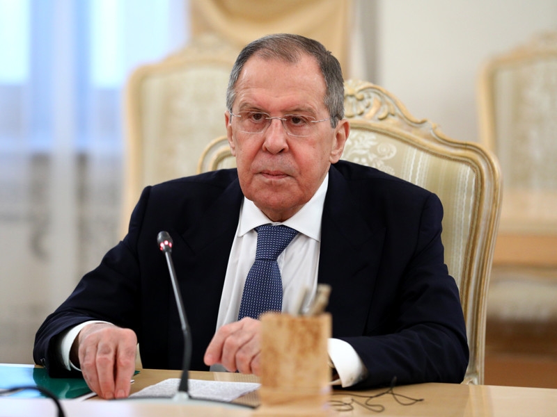 Министр Сергей Лавров ушел на самоизоляцию после контакта с больным COVID-19
