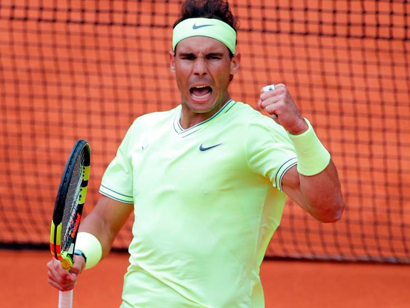 Надаль в рекордный тринадцатый раз вышел в полуфинал Roland Garros