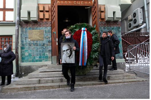 В Москве похоронили Андрея Мягкова