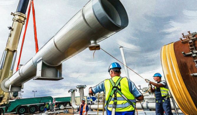 Завершение строительства двух ветвей «СП-2» ожидается к концу апреля