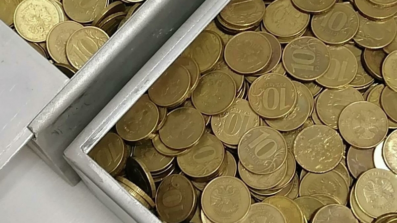 Житель Северодвинска принес приставу 22 килограмма монет для оплаты долга