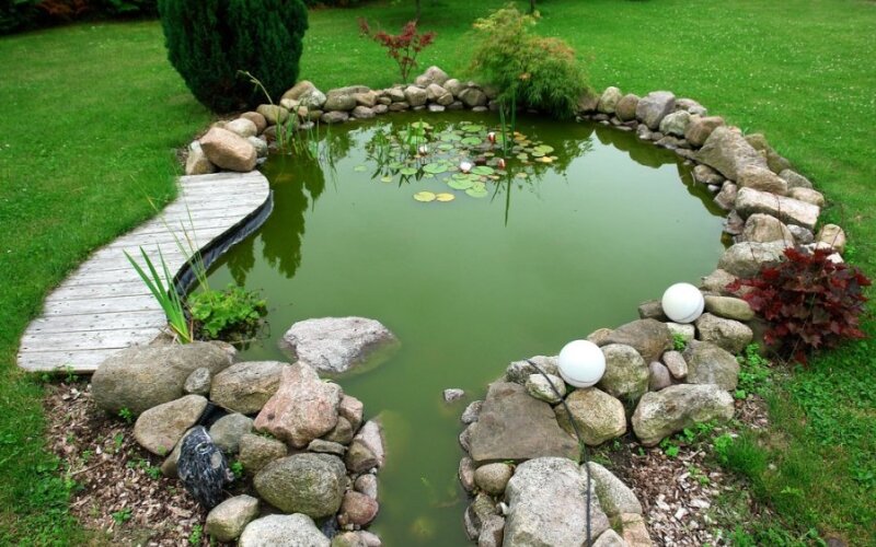 Уход за искусственными водоемами: особенности