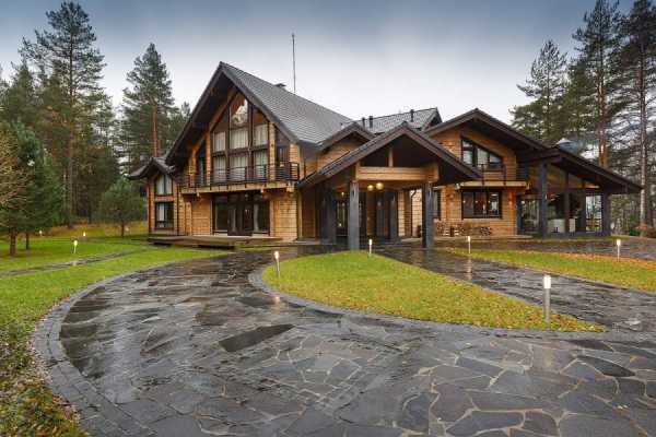 Скорость возведения домов из клееного бруса