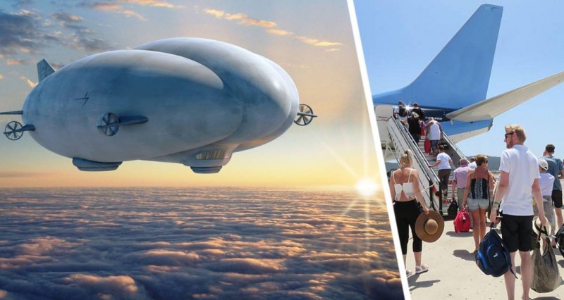 Туристов будут возить на курорты на гелиевых дирижаблях вместо самолетов