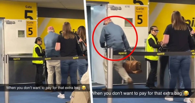 Турист показал новый трюк, как не платить авиакомпаниям за дополнительный багаж