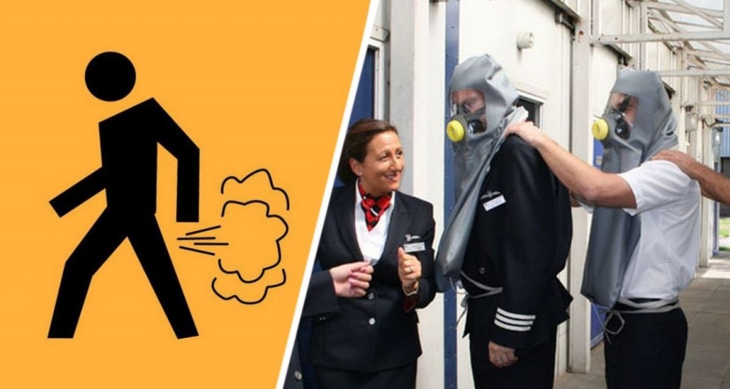 Турист специально гадит по-большому в раковину дамского туалета: авиакомпания объявила охоту