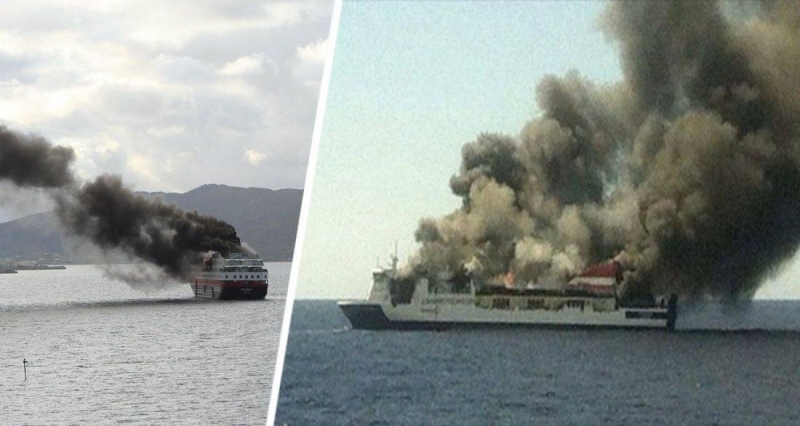 У саммита G20 загорелся круизный лайнер с туристами