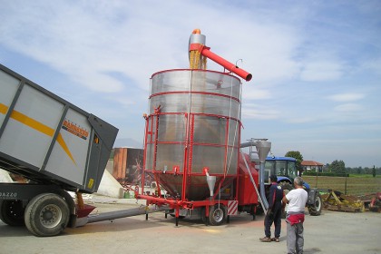 Твердотопливный теплогенератор для зерносушилки с горелкой «NET»: технические характеристики