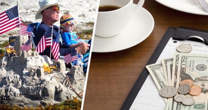 Российский турист в Америке с ужасом понял, что будет если не дать 20% чаевых