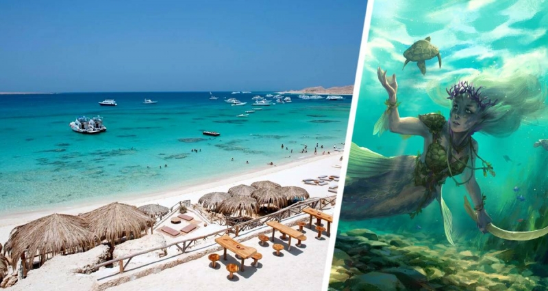 Русалка не покидает пляжи Хургады: туристов предупредили о штрафе в полмиллиона долларов и тюрьме