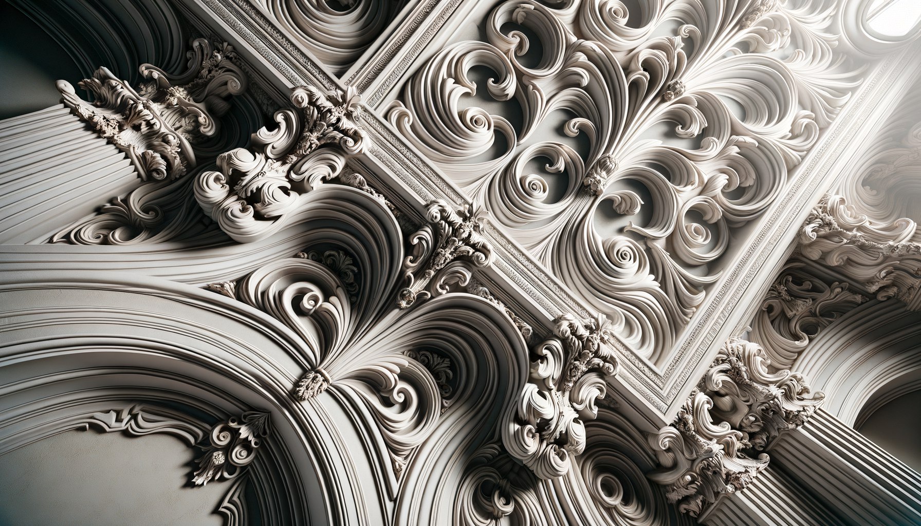 Декоративные лепные карнизы для потолка - от классики до современности - искусство превращения пространства и завершение дизайнерской концепции в интерьере