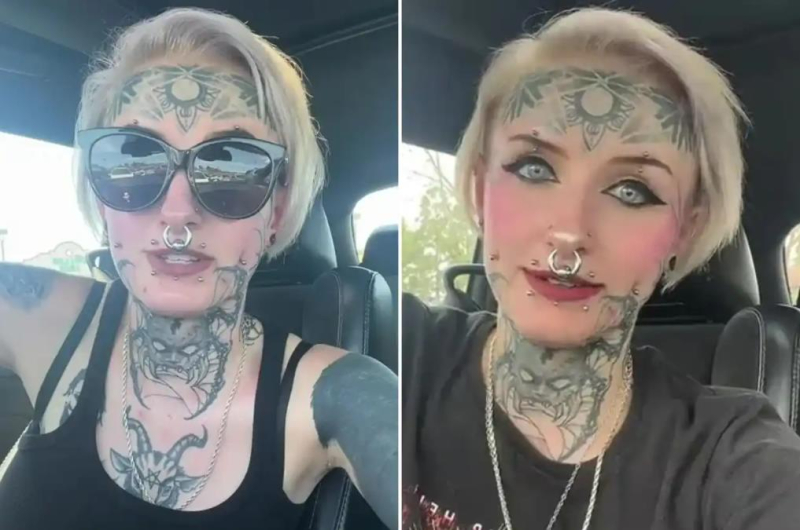 Меня отвергли из-за моих "демонических" татуировок: тролли советуют устроится в цирк и ‘пугать детей’ там