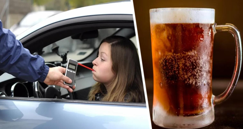 Штраф и лишение прав: можно ли пить за рулем квас
