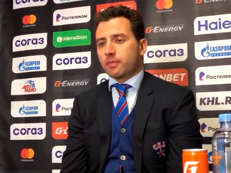 Ротенберг снова будет руководить СКА в матче КХЛ, две предыдущих встречи под его предводительством питерцы проиграли