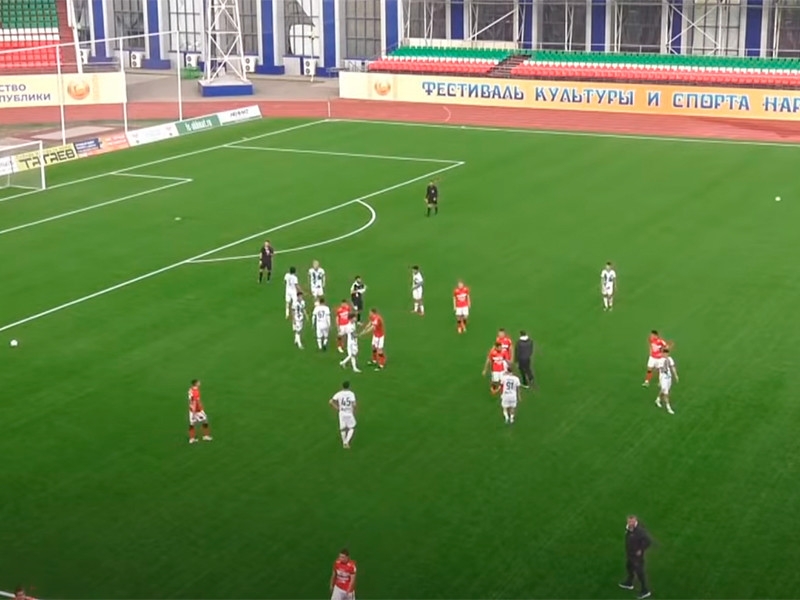 Судью на футбольном поле в Грозном избивал советник Рамзана Кадырова