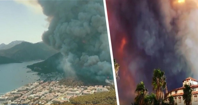 В Анталии начали вспыхивать пожары: все боятся повторения прошлогодней истории с эвакуацией из отелей