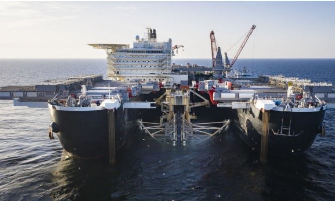 Журналисты узнали срок окончания работ по «Северному потоку – 2»